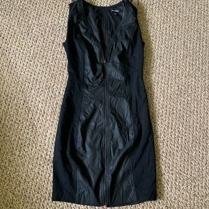 Bebe black spandex and cotton dress